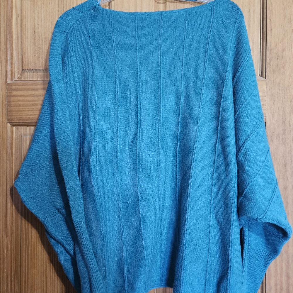 Teal sweater
